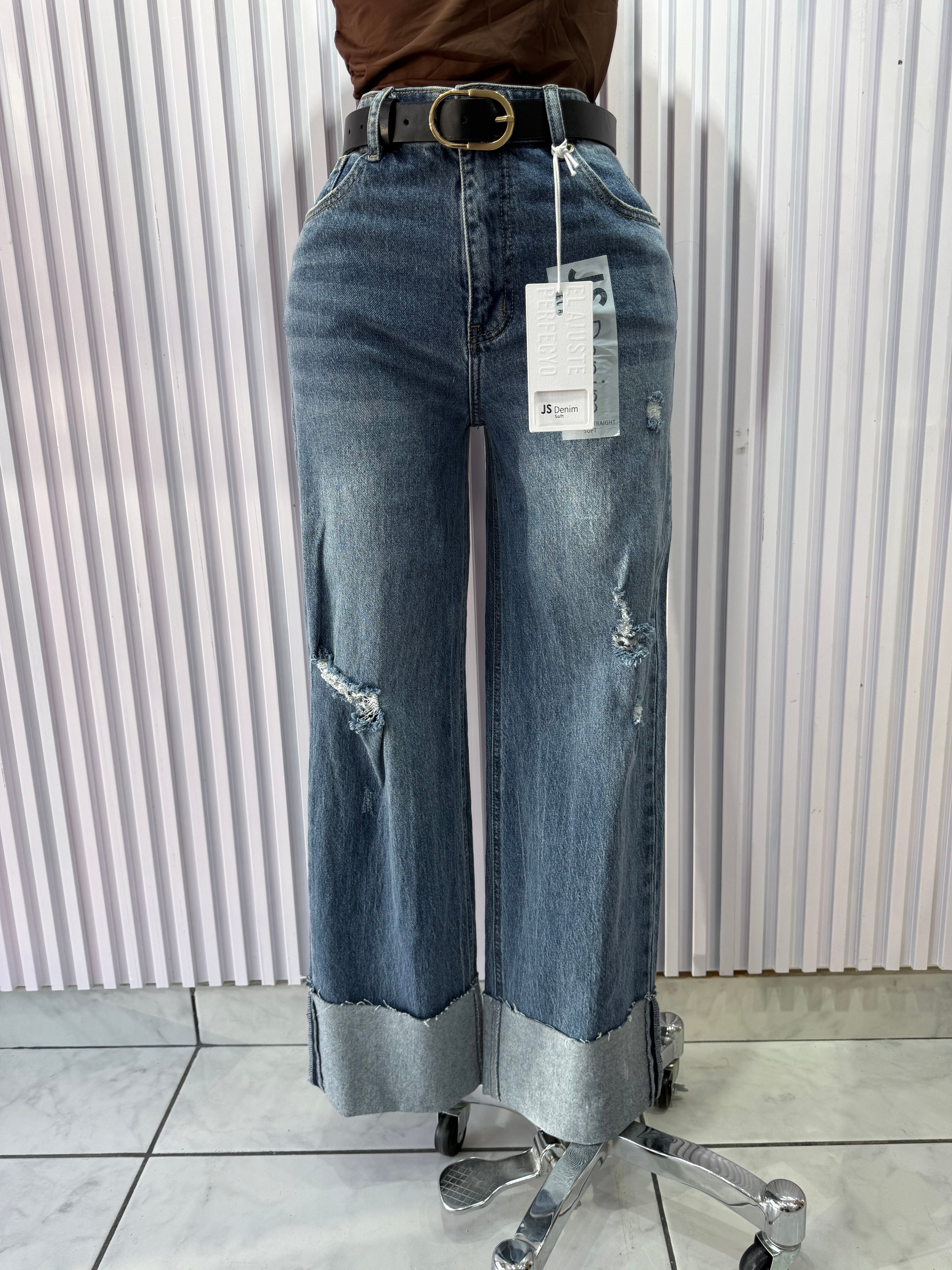 Pantalón de mezclilla